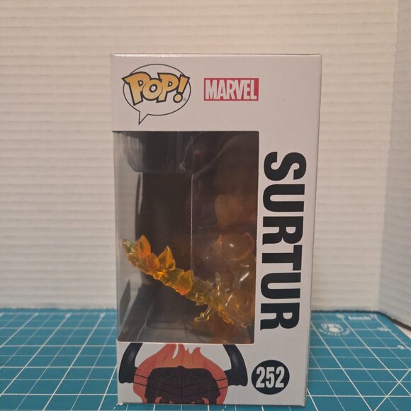 Funko POP Marvel MCU Thor Ragnarok Surtur Gamestop 252 Vinyl Figure - Picture 2 of 6